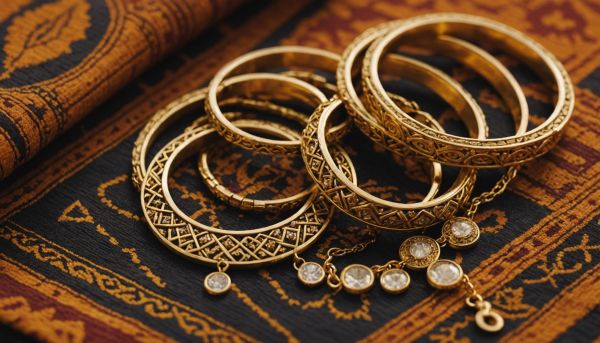 Comment associer l or et les motifs ethniques