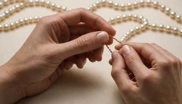 Comment enfiler des perles naturelles sur fil ?