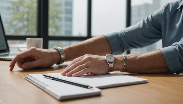 Porter un bracelet minimaliste au bureau
